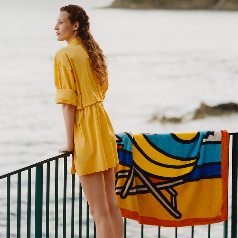 ビーチタオル 《タ・ラ・バナーヌ》 | Hermès - エルメス-公式サイト